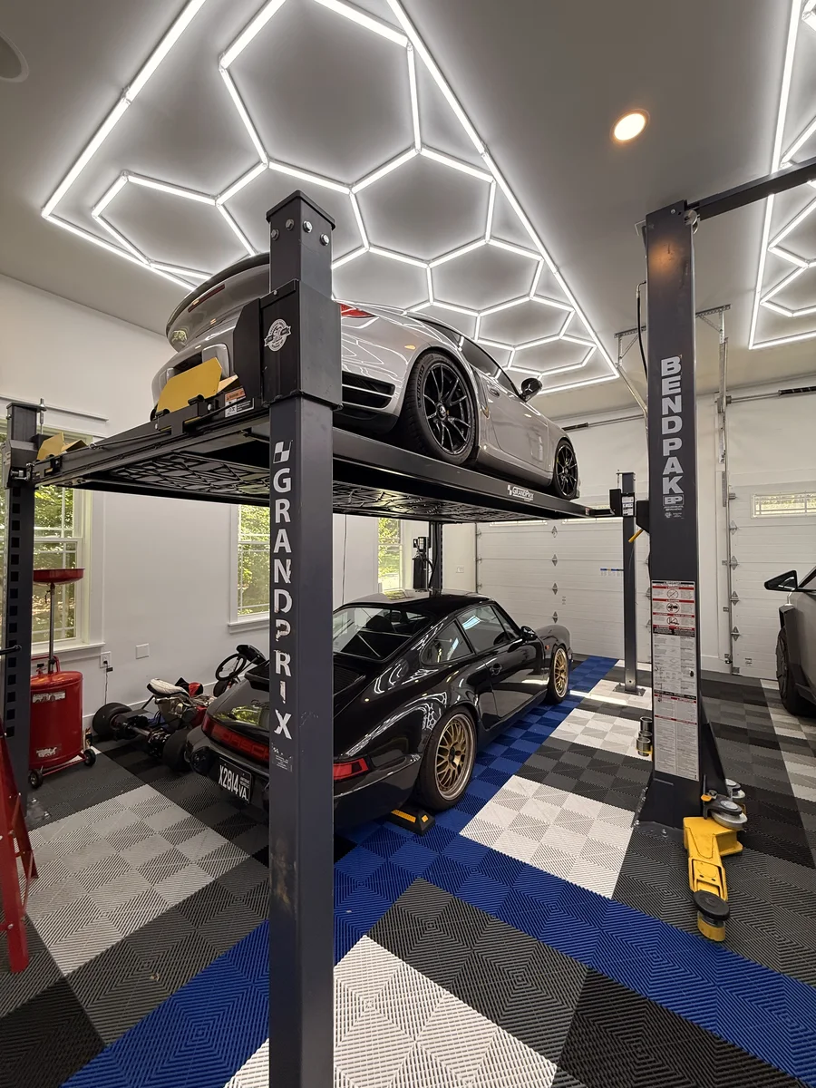 The Collector's Garage car lifts