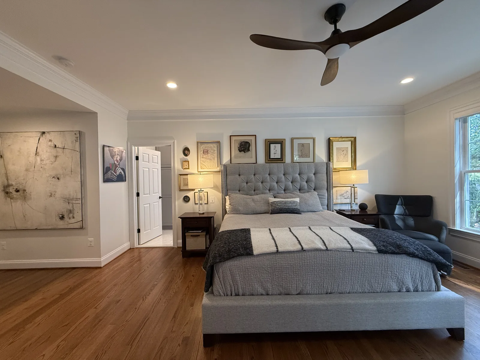 The French Fireback Kitchen primary bedroom
