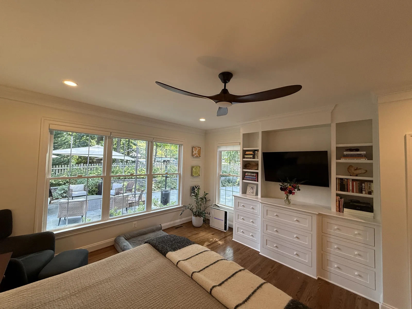 The French Fireback Kitchen built-ins