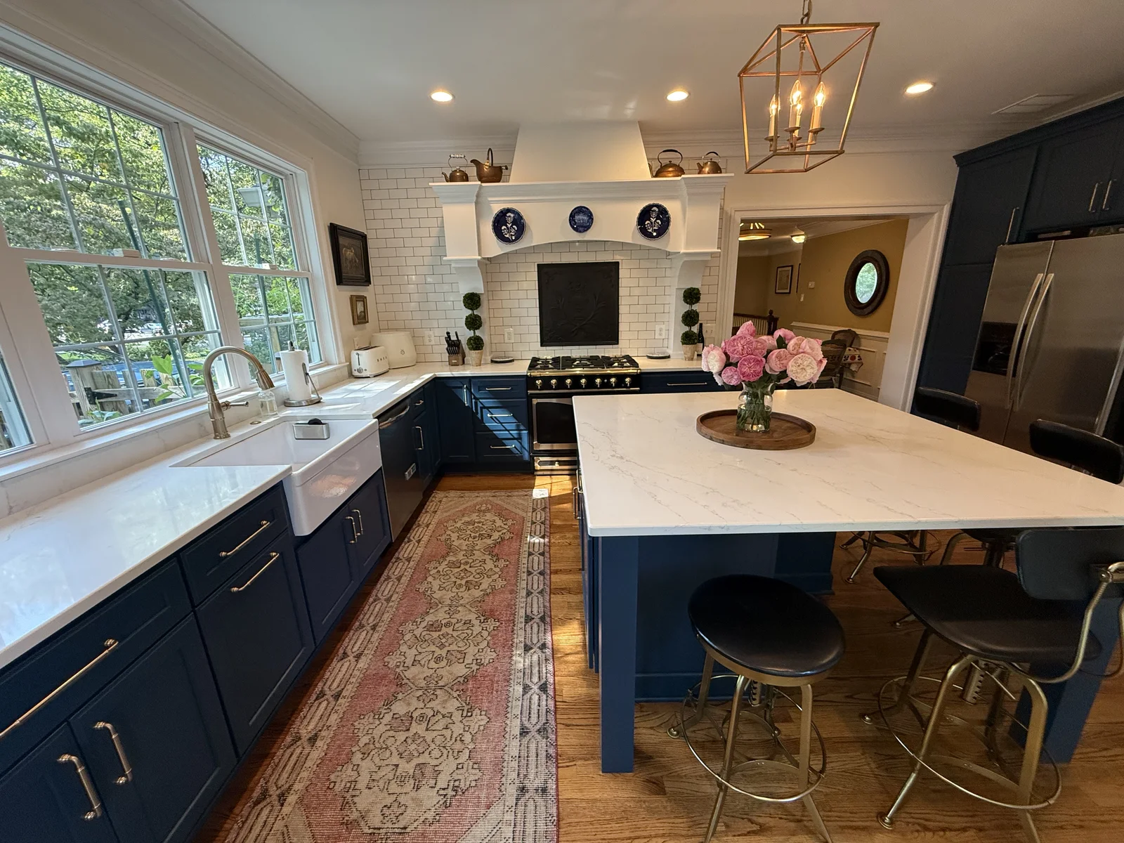 The French Fireback Kitchen kitchen