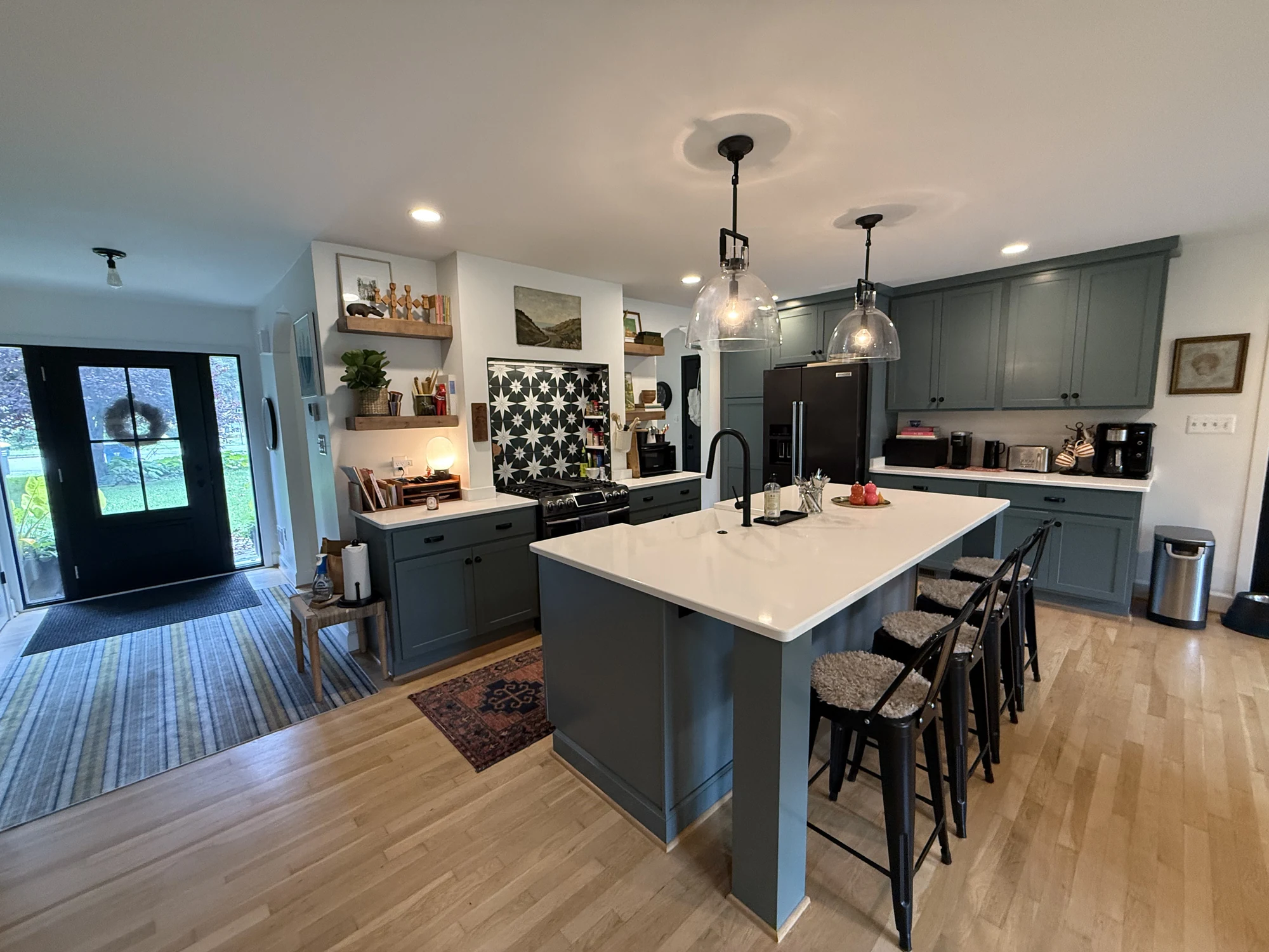 The Gathered Home kitchen island