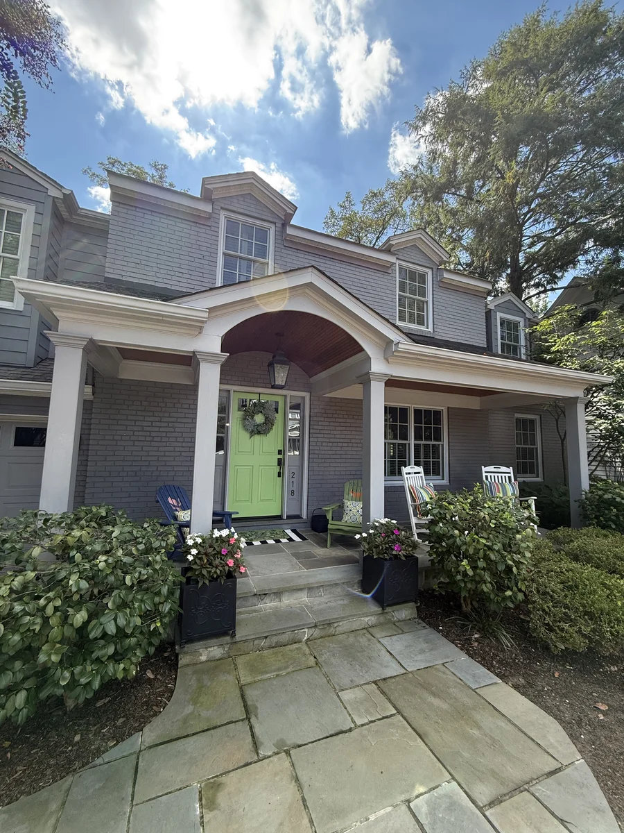 Indoor-Outdoor Living front porch