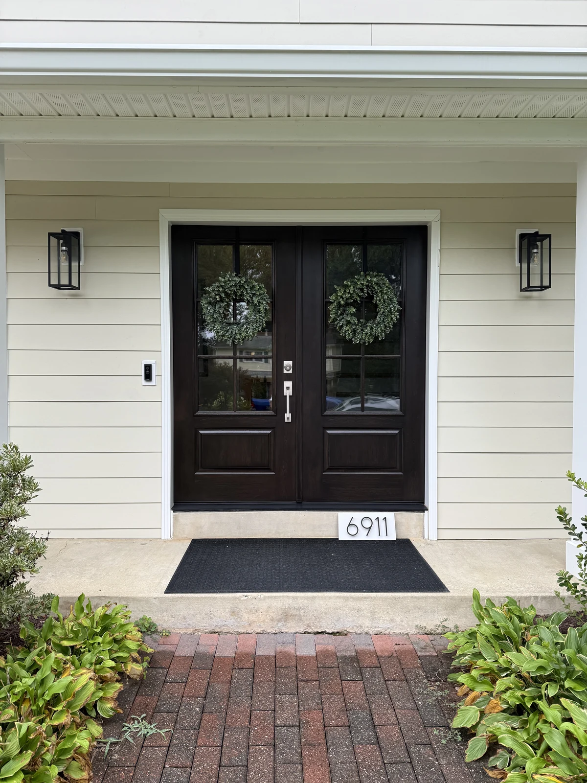 The Kitchen Addition new front door