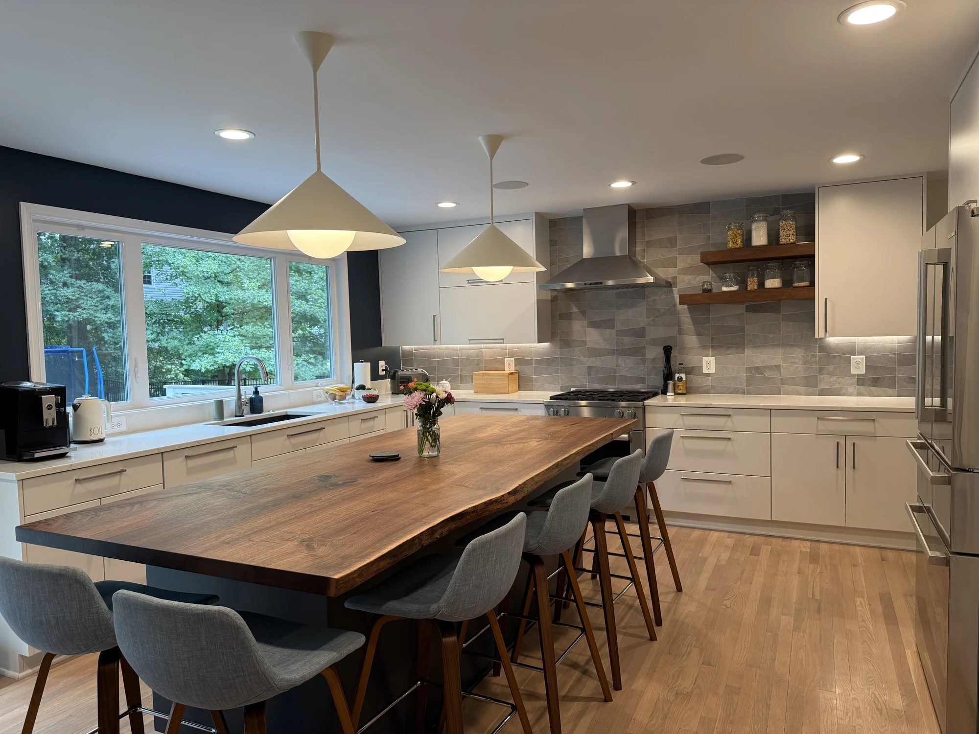 The Kitchen Addition kitchen and island