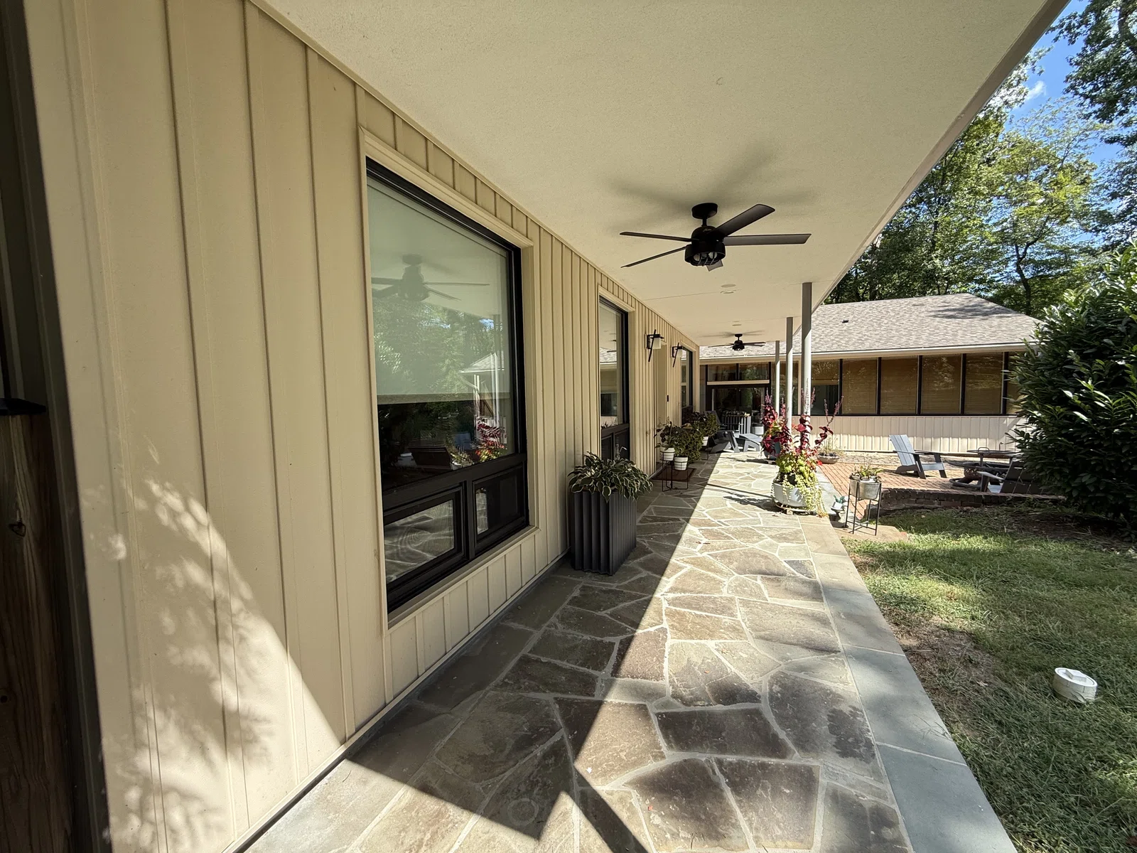 The Modern Transformation front porch