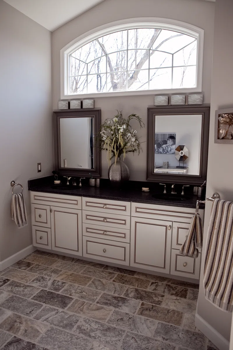 The Primary Suite Addition bath cabinetry