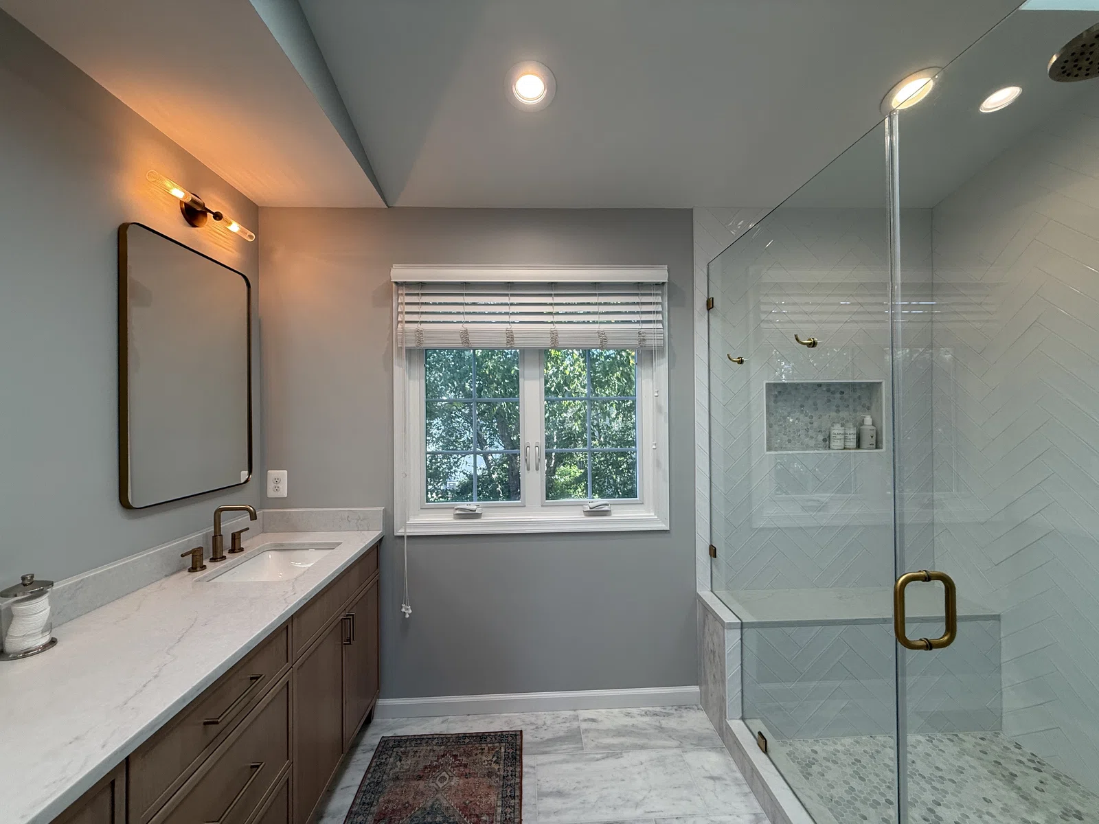 The Reimagined Home primary shower