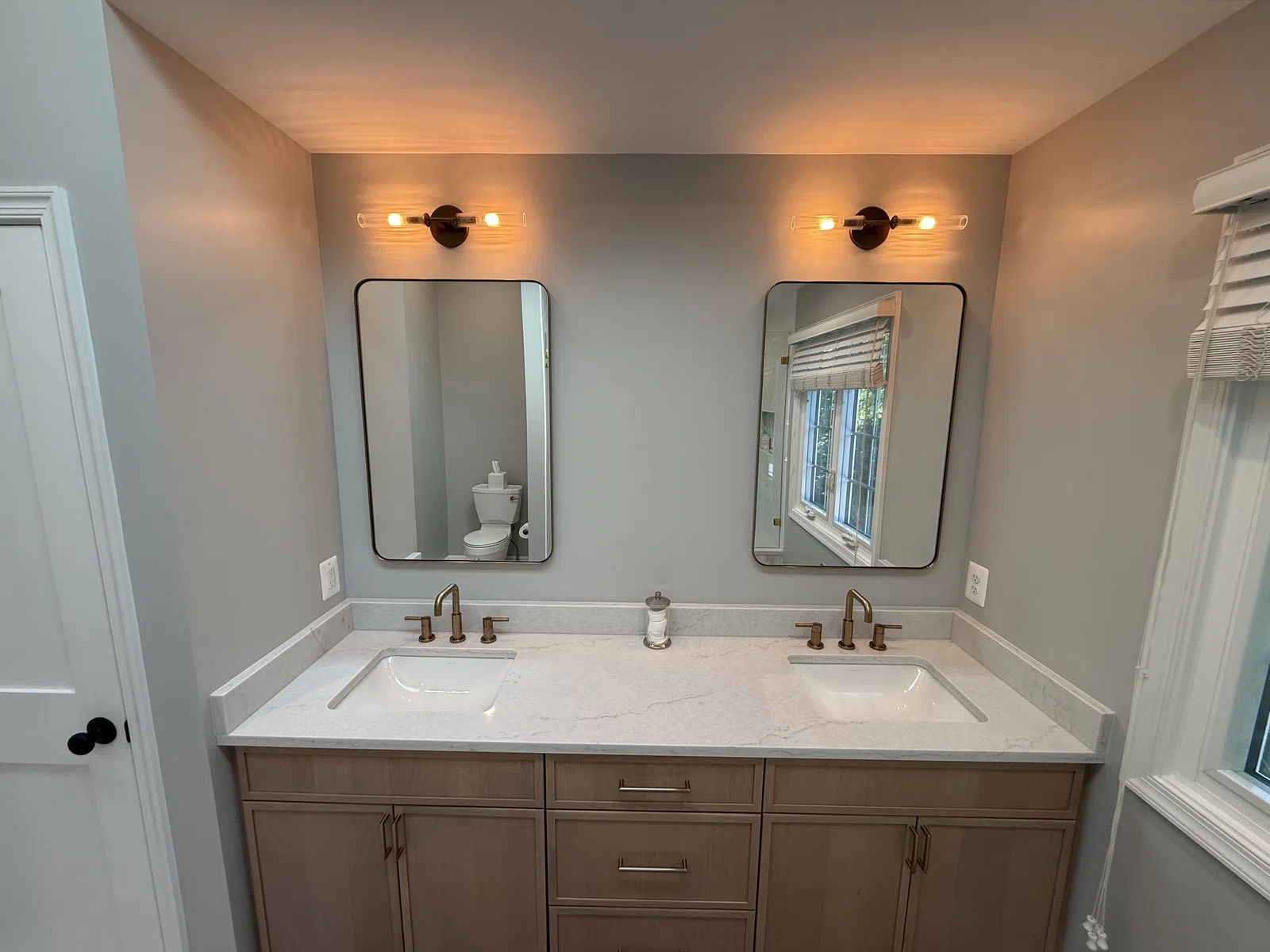 The Reimagined Home primary bath vanity wall
