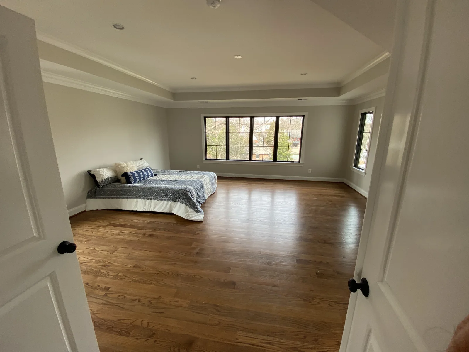 Three-Story Transformation primary bedroom